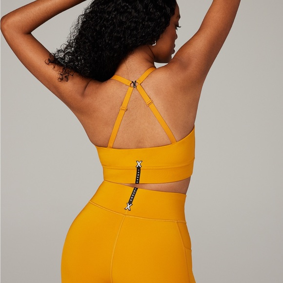 Mustard yellow low impact sport bra - Picture 2 of 11